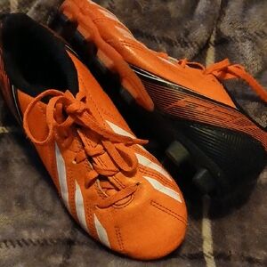 Gear For Sports Orange Soccer Cleats with White Accents